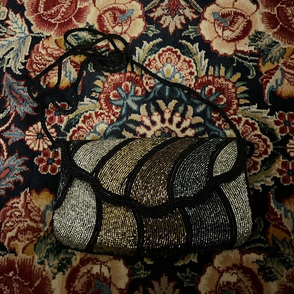 Beaded Shoulder Bag